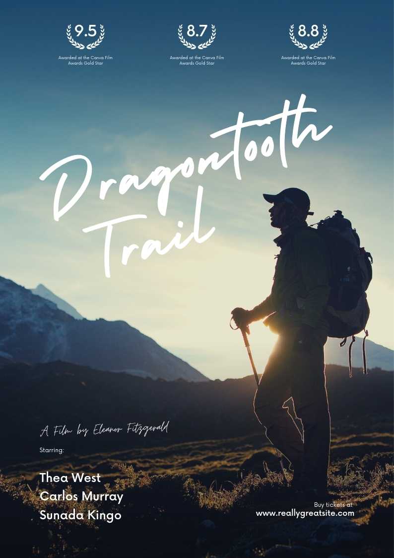 Adventure movie poster - Dragontooth Trail - IPTV Nordic