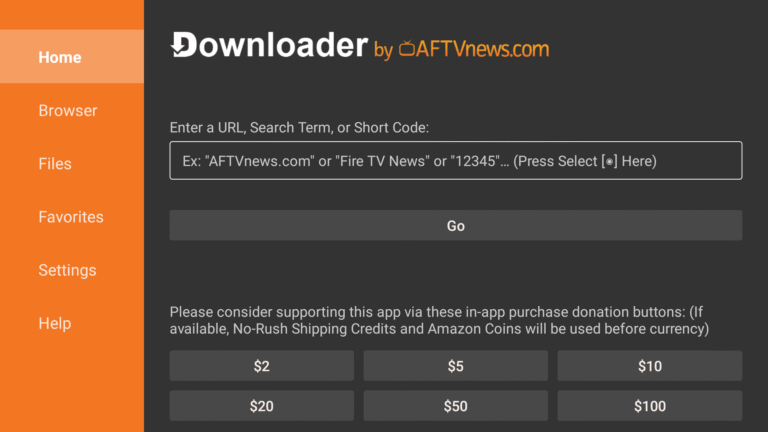 Installerar Ibo Player Pro via Downloader