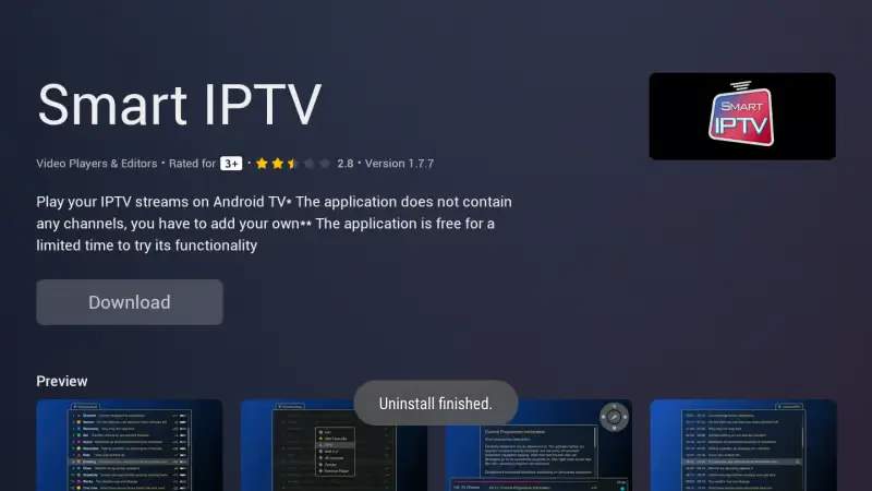Smart IPTV-app i LG Content Store